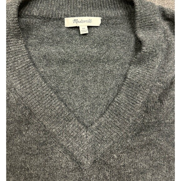 Madewell Polka Dot Grey Sweater - Picture 3 of 4